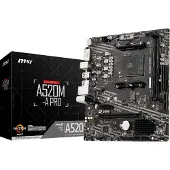 MSI A520M-A PRO - Motherboard - micro ATX - Socket AM4 - AMD A520 Chipsatz - USB 3.2 Gen 1