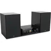 Grundig CMS 5000 BT, Heim-Audio-Mikrosystem, Schwarz, Vorderseite, 100 W, 3-Wege, DAB+, FM