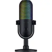 Razer Streaming-Mikrofon "Seiren V3 Chroma", schwarz, B:9cm H:21,3cm T:9cm, Mikrofone, Streaming-Mikrofon
