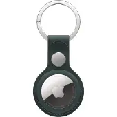 Apple AirTag Feingewebe Schlüsselanhänger - Dunkelgrün