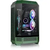 Thermaltake 300 Racing Green, Micro Tower, PC, Grün, micro ATX, Mini-ATX, SPCC, Heimbüro