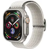Vonmählen Woven Loop Armband für Apple Watch | 44/45/46/49 mm - Cream