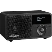 Sangean DDR-7X Tischradio DAB+, UKW AUX, Bluetooth Tastensperre, wiederaufladbar Schwarz
