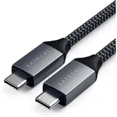 Satechi ST-TCC2MM, 2 m, USB C, USB C, 0,48 Gbit/s, Schwarz, Grau