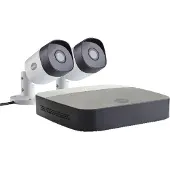 Yale SV-4C-2ABFX-2, CCTV Sicherheitskamera, Drinnen, Kabelgebunden, Wand, Schwarz, Patrone (Form)
