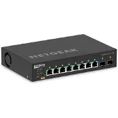 Netgear GSM4210PX, Managed, L2/L3, Gigabit Ethernet (10/100/1000), Vollduplex, Power over Ethernet (PoE), Rack-Einbau