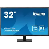 Iiyama ProLite X3270QSU-B1, 80 cm (31.5"), 2560 x 1440 Pixel, Wide Quad HD, LED, 3 ms, Schwarz