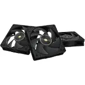 Asus Proart Pf120 Pwm Black 3in1 Computer Case 12cm Ventilator 3 Einheiten