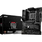 MSI B550-A PRO, AMD, Sockel AM4, AMD Ryzen 3000 Series, DDR4-SDRAM, 128 GB, DIMM