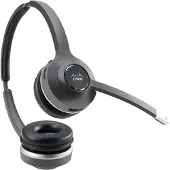 Cisco 562, Kabellos, Büro/Callcenter, 50 - 18000 Hz, 121 g, Kopfhörer, Schwarz, Grau