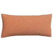 Schlafgut Kopfpolsterbezug Woven Satin Rot/Hellgrau ca. 40x80cm