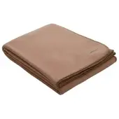 Eskimo Edelvelours Decke 150x200 cm | cappucino - braun