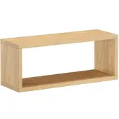 Erst-Holz Wandablage schwebender Nachttisch Regal Ablage aus Buche Länge wählbar V-90.84-53