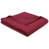 Biederlack Wohndecke Cotton Sense 150x200 cm | brombeer - rot