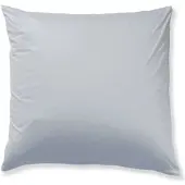 Doris Meyer Uni Interlock Jersey Bettwäsche Kissenbezug einzeln 40x40 cm | silber - grau