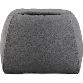 Freistil Rolf Benz - 173 Pouf, Ø 55 cm, eisengrau (1051)