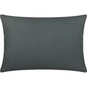 Erwin Müller Interlock-Jersey Kissenbezug Memmingen in anthrazit | Gr.: 40 x 80 cm