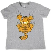 Garfield Shirt "Hanging On Kids T-Shirt" in Grau | Gr.: XL