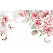 WALLARENA Fototapete Blumen in Rosa | Gr.: 150 x 105 cm