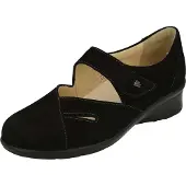Finn Comfort Aquila (schwarz) - Damenschuhe Sandale bequem / lose Einlage, Schwarz