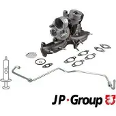 JP GROUP Turbolader 1117801410 für VW Transporter V Bus (7HB, 7HJ, 7EB, 7EJ, 7EF, 7EG, 7HF, 7EC)