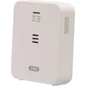 ABUS Kohlenmonoxid-Melder COWM370 - CO-Melder mit 7-Jahres-Sensor, 85 dB lautem Alarm; Prüftaste & 3 Jahre Batterielebensdauer - Weiß