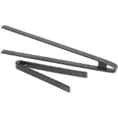 Hendi Silikon-Servierzange, Schwarz, (L)mm