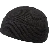 Melawear Unisex Kurze Rippstrick Mütze RAFI | Gr.: onesize