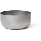 Ferm Living Schüssel Tumbled Stainless Steel 12 cm