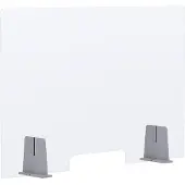 Paper Flow PAPERFLOW Spuckschutz PP65X98, transparent 98,0 x 65,0 cm, 1 St.