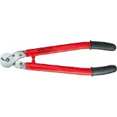 Knipex Drahtseilschere 95 77 600 poliert tauchisoliert ø14 600mm