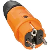 Brennenstuhl professionalLINE Stecker Ultra Home, für Stecksystem Typ E und F, IP44