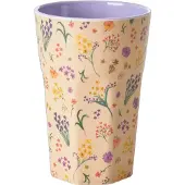 Rice Melamin Becher Multi Tall Wild Flower 400 ml