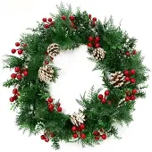 Floordirekt Weihnachtskranz Pinecone