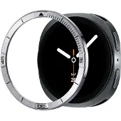 Spigen - Bezel Tune Pilot - for Samsung Galaxy Watch8 44mm, Stainless Steel - Silver