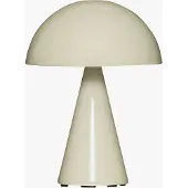 Hubsch Mush LED-Akku-Tischleuchte, sand, IP44, dimmbar - HÜBSCH , Mush, dimmbar, Beige, für Wohnzimmer, Metall, Design