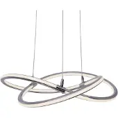 Näve LED Pendelleuchte ODRIVE Ø45cm 31W Warmweiss chrome dimmbar 6129042