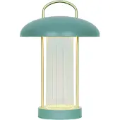 Nordlux Tischlampe Mirano Grün wiederaufladbar