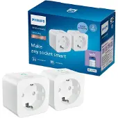 Philips Smart Lighting Smart Plug Type-F 2PK Matter
