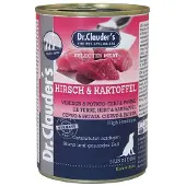 Dr. Clauder's Hirsch mit Kartoffel Nassfutter Hund