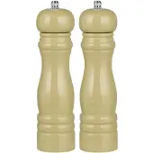 Ib Laursen Salz & Pfeffermühlen Set 2-teilig Beige Gewürzmühlen Holz