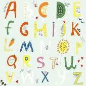 Duni 240 Tissue-Servietten 33 x 33 cm Alphabet 3-lagig