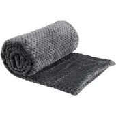 Amadeus Plaid Schachbrettmuster 130x170 anthrazitgrau - Rechteck Polyester 170x130 cm