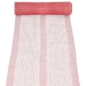 Papstar Dekoband Tencel "Sizonet" 5 m x 30 cm rosa 10 Stück