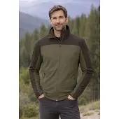 Killtec Powerstretchjacke für Herren mit verschliebaren Taschen, Größe:3XL, Farbe:Olive