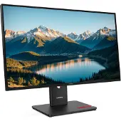 Lenovo ThinkVision T27Q-40 Monitor, 68,6 cm (27"), 2560 x 1440 Pixel, Wide Quad HD, LED, 6 ms, Schwarz