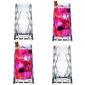 Pasabahce Longdrinkglas 6er Set Leafy 450ml - 6er Karton"