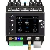 Go-e Charger CH-30-01, Controller-Schalter, Schwarz, 230 V, 230 - 400 V, 50 Hz, 72 mm