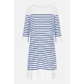 Armor Lux Damen Kleid Ile-Tudy Weiß Sternblau