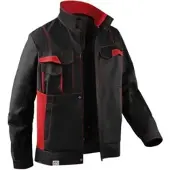 Kübler IMAGE DRESS NEW DESIGN Jacke schwarz/mittelrot 66